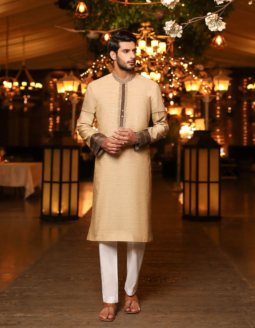 CARAMEL BROWN SPECIAL KURTA | JJK-A-SP-US-33069/S20/JJ6759