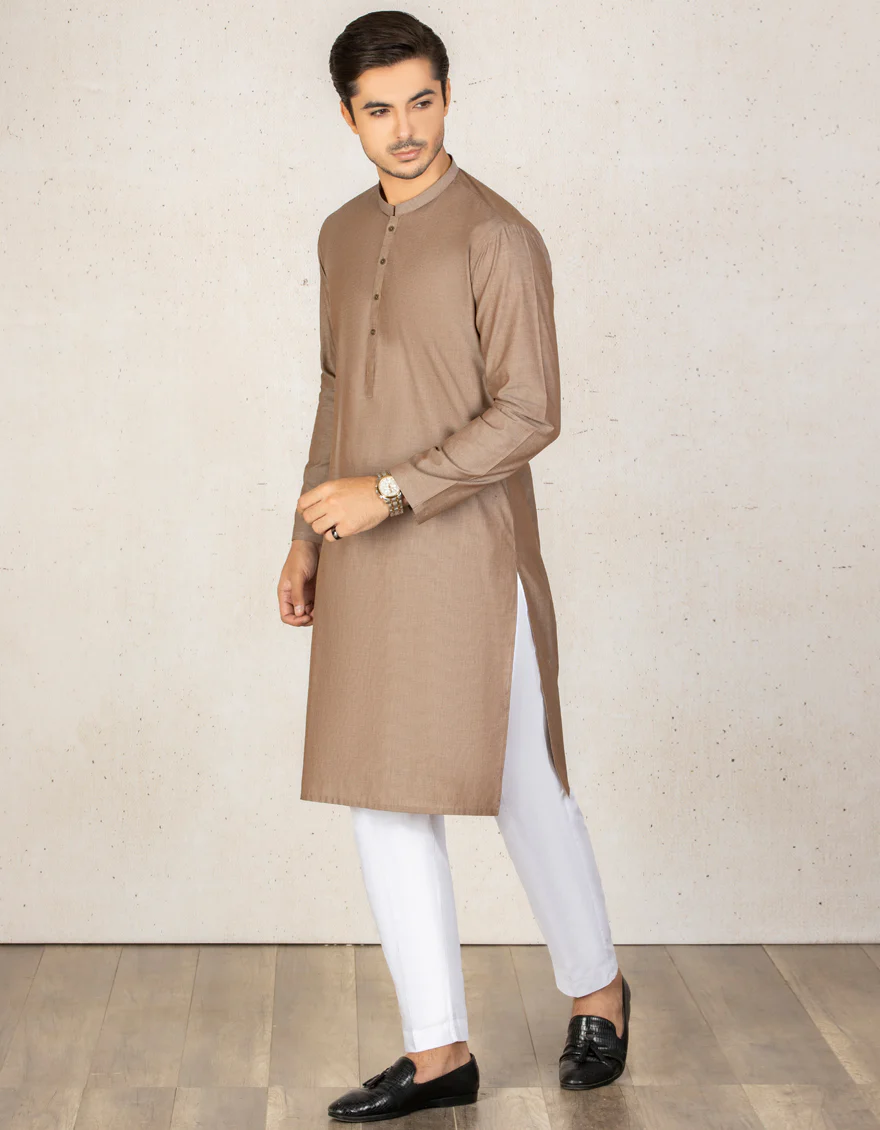 LIGHT BROWN KURTA | JJK-A-US-30994-R7/S21/JJ6684-PN