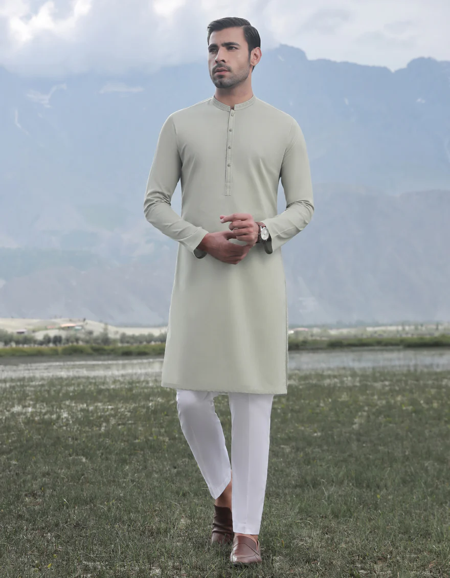JADE GREEN KURTA | JJK-A-US-32836/S23/JJ9114-SF