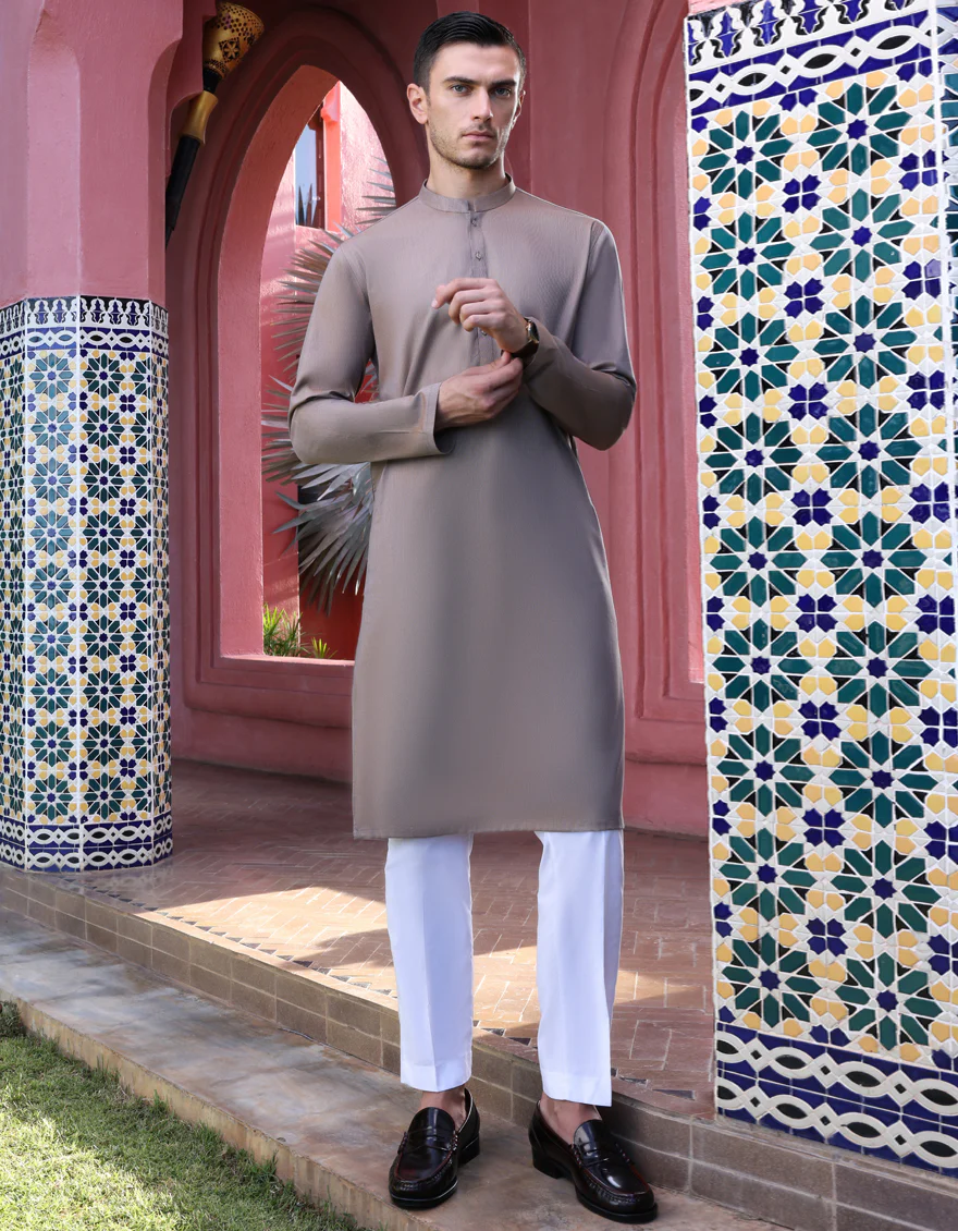 HATCH MUSTARD COTTON KURTA | JJK-A-US-34270/W22/JJ8662-CL