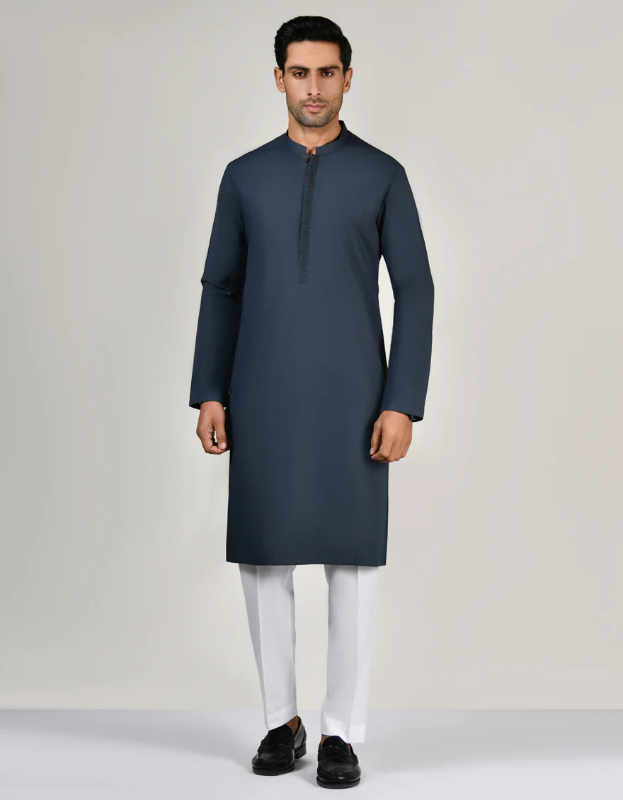 DARK GREEN KURTA | JJK-A-US-37797/S23/JJ9015-SF