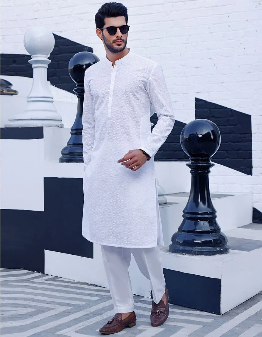 WHITE KURTA | JJK-A-US-42063/S21/JJ7244
