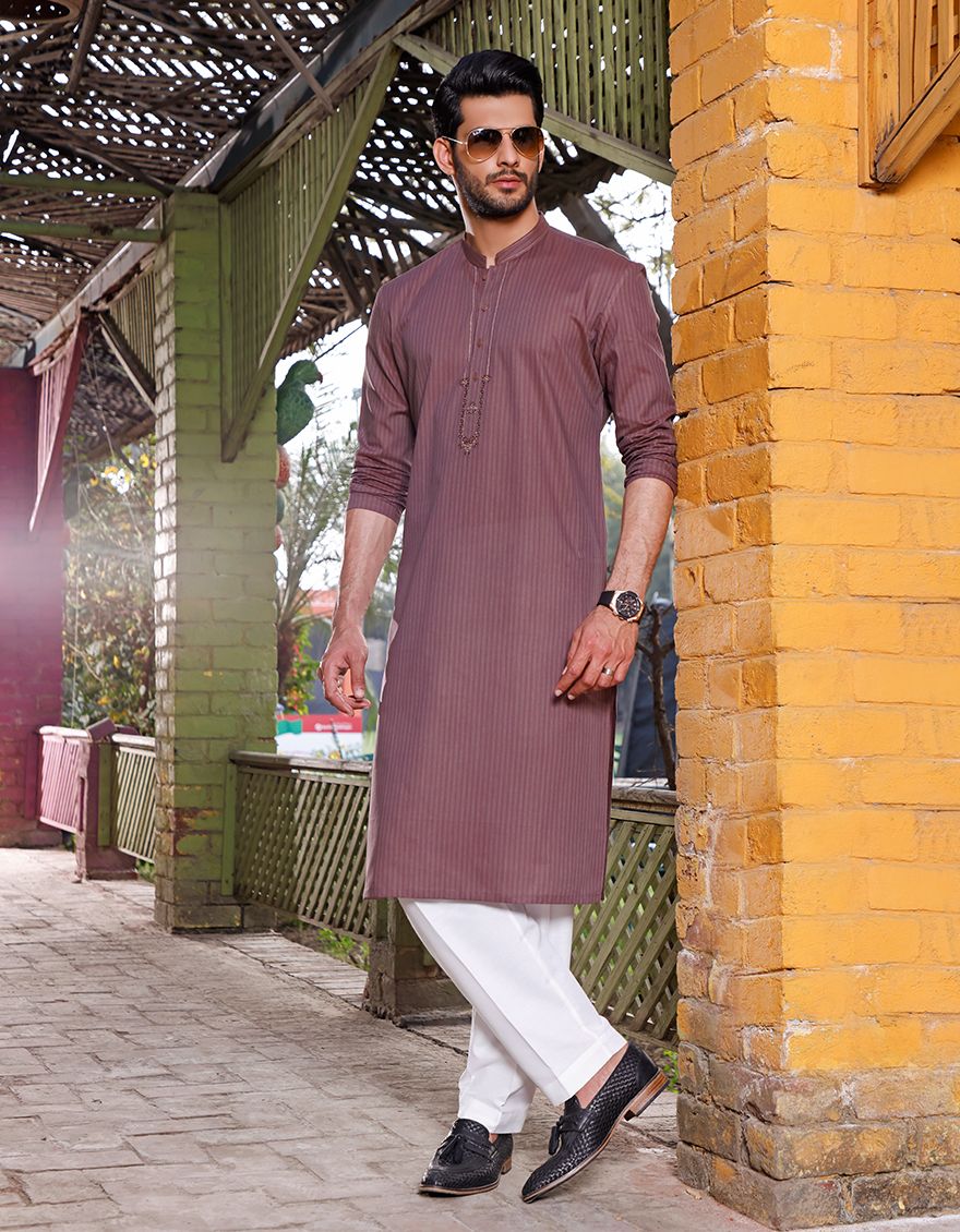 MAROON KURTA | JJK-A-US-42121/S21/JJ7358