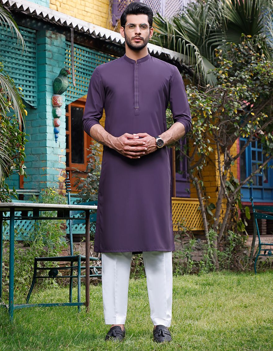 PURPLE KURTA | JJK-A-US-42129/S21/JJ7356