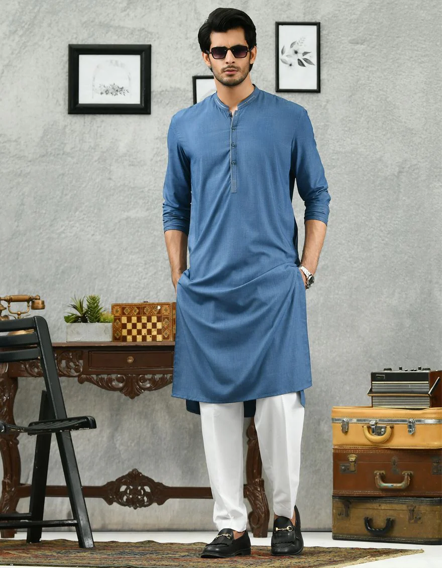 BLUE KURTA | JJK-A-US-42281/S21/JJ7498-CL