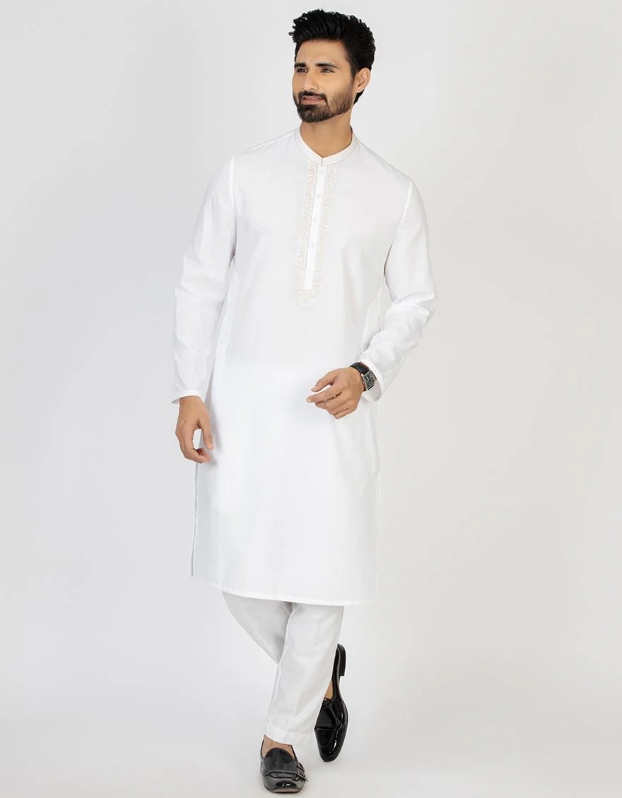 WHITE KURTA | JJK-A-US-42324/S21/JJ6732-SF