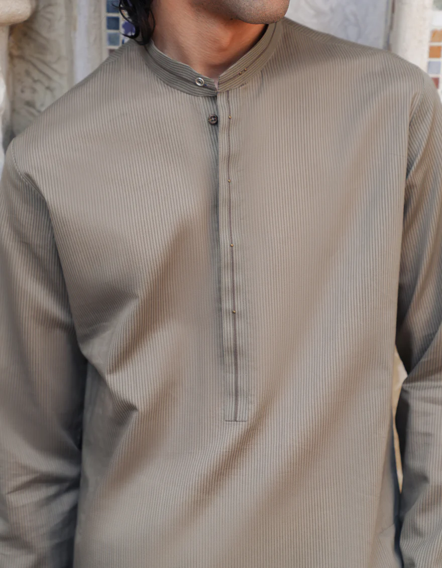 BROWN CVC KURTA | JJK-S-33353/S25/JJ8951-CL - Image 3