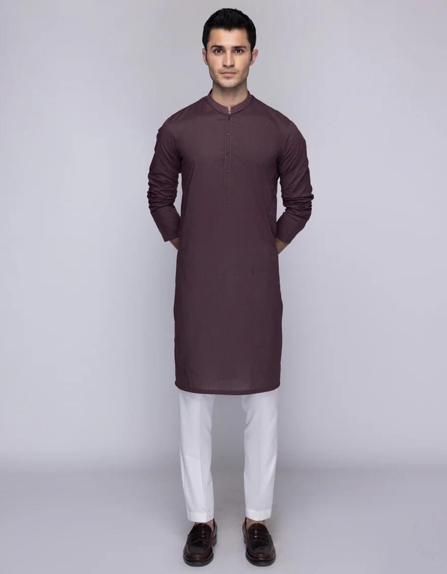 RED COTTON KURTA | JJK-S-47408/S25/JJ9774-SF