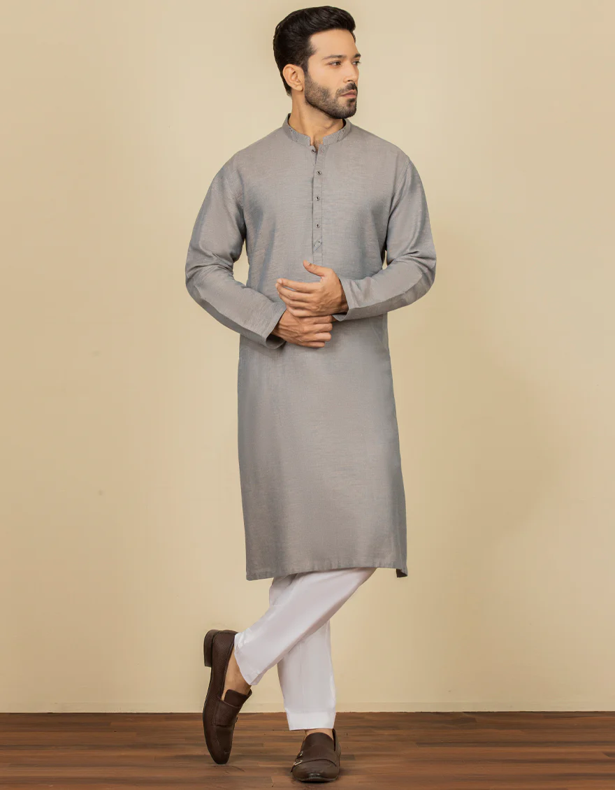 MUD BLENDED KURTA | JJK-S-US-32627/S22/JJ8177-CL