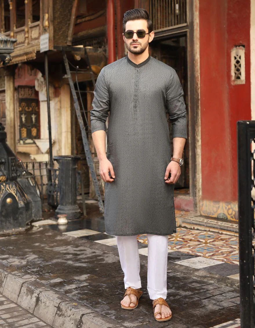 DARK GREY KURTA | JJK-S-US-34002/S21/JJ6837