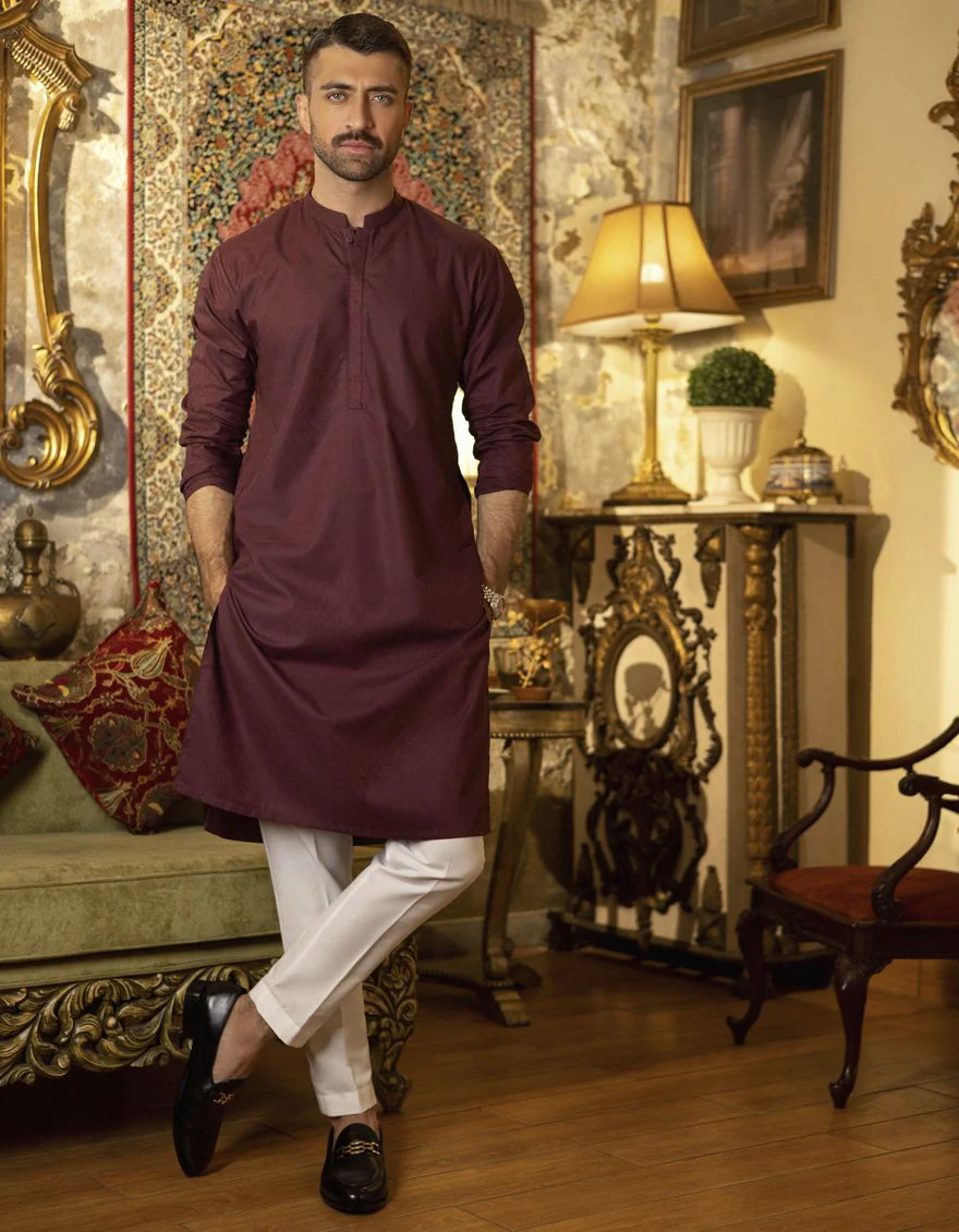 PLUM KURTA | JJK-S-US-34161/S22/JJ7661-SF
