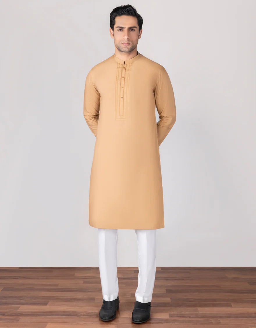 LIGHT RUST KURTA | JJK-S-US-34292/S23/JJ8716-SF