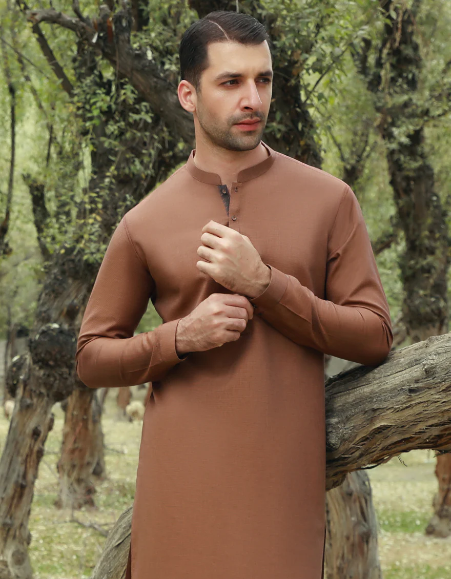 RUST KURTA | JJK-S-US-34519/S23/JJ8944-PN