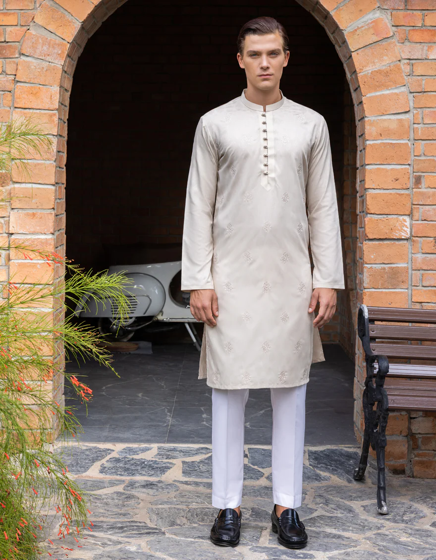 FAWN BLENDED KURTA | JJK-S-US-36969/S23/JJ8614-FL
