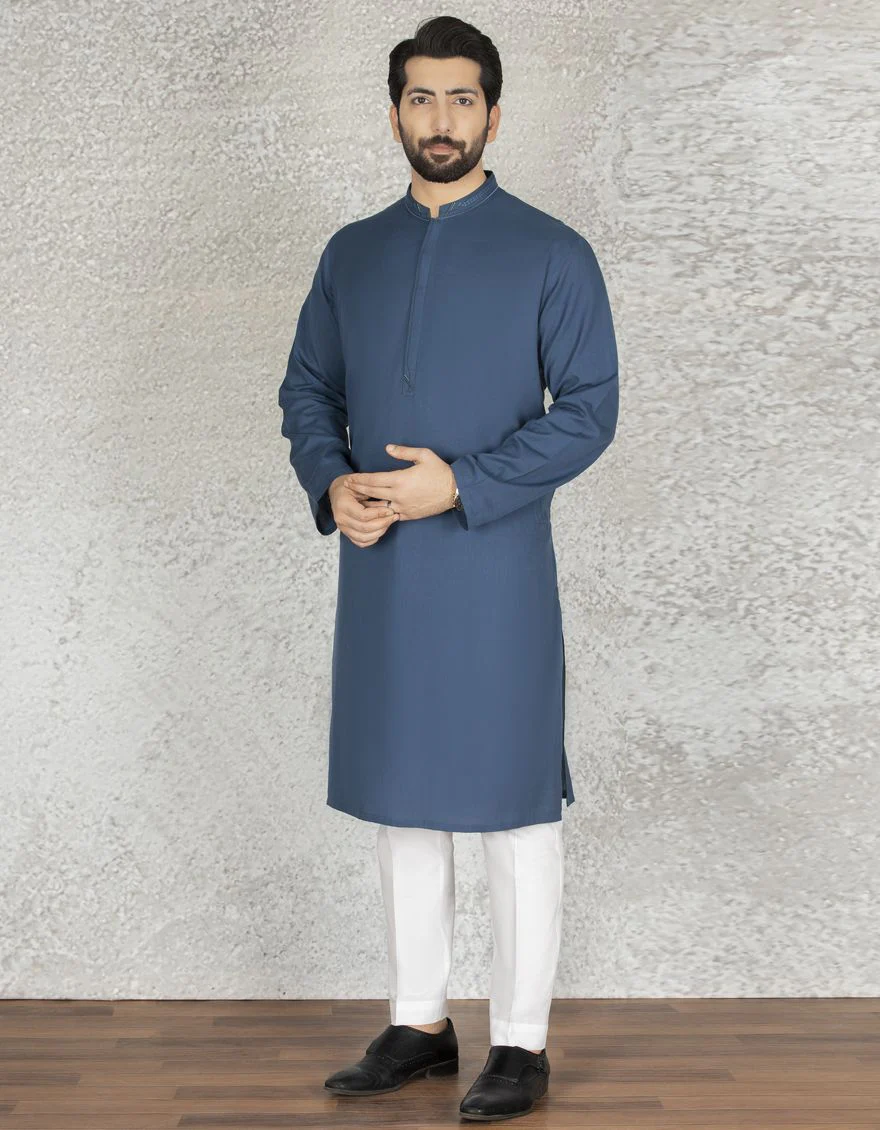 BLUE KURTA | JJK-S-US-37569/S22/DMR3164-CL