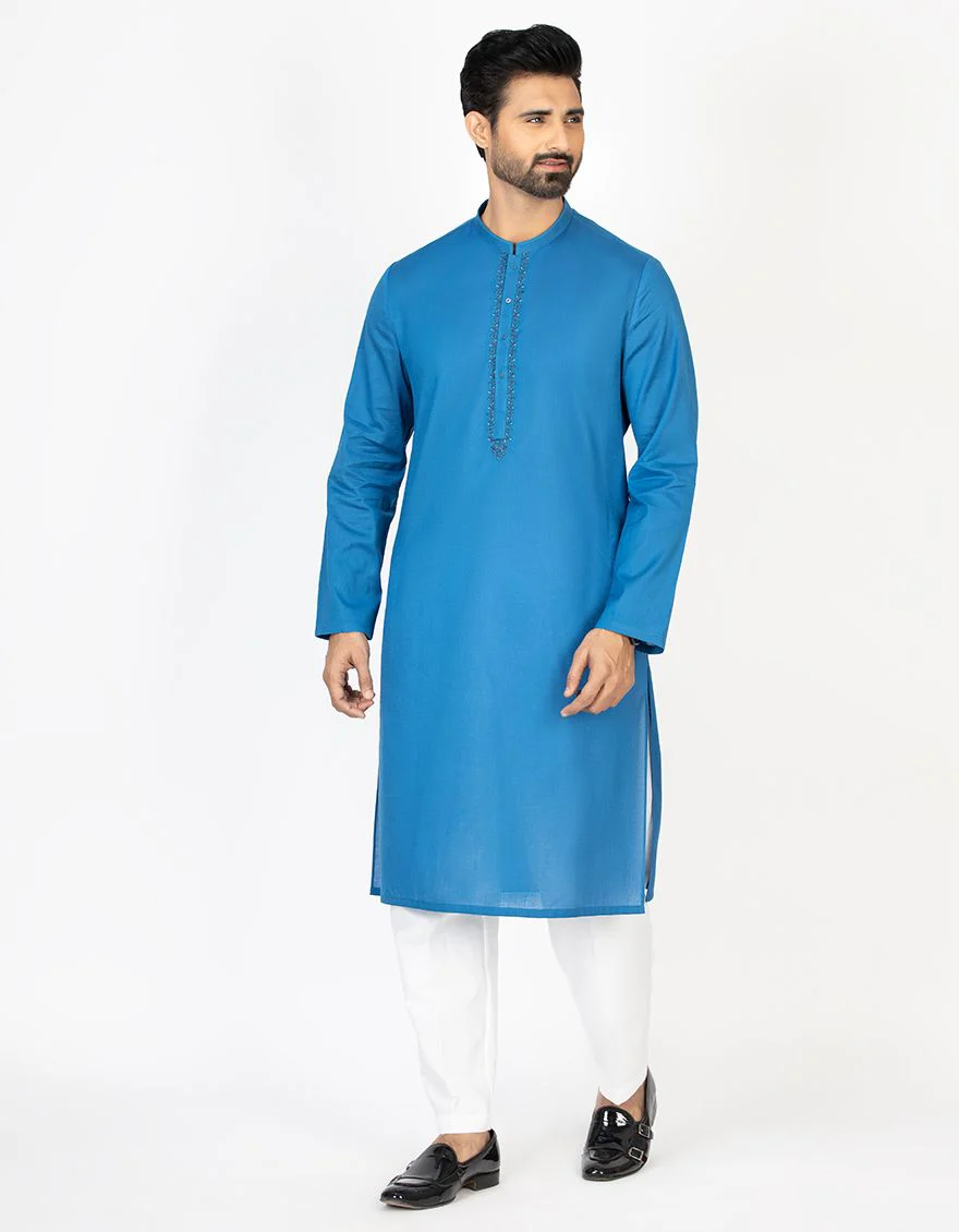BLUE KURTA | JJK-S-US-42313/S21/JJ6734-SF