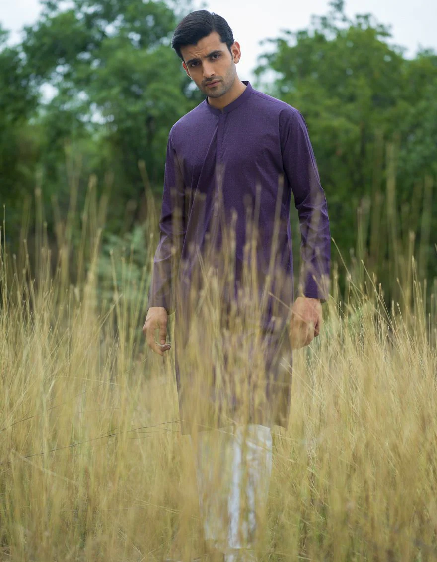 DULL PURPLE KURTA | JJK-S-US-90351/S21/JJ7210-SF