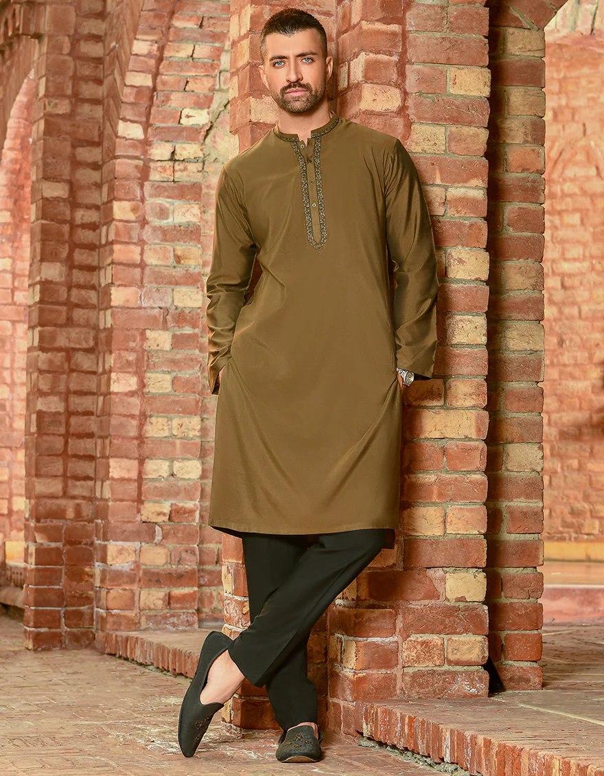MATCHA GREEN BLENDED KURTA | JJK-SP-US-42315/S21/JJ8139-FL