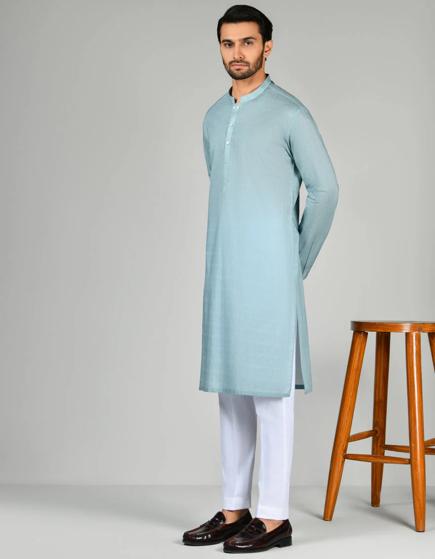 BLUE KURTA | JJK-US-24-32878