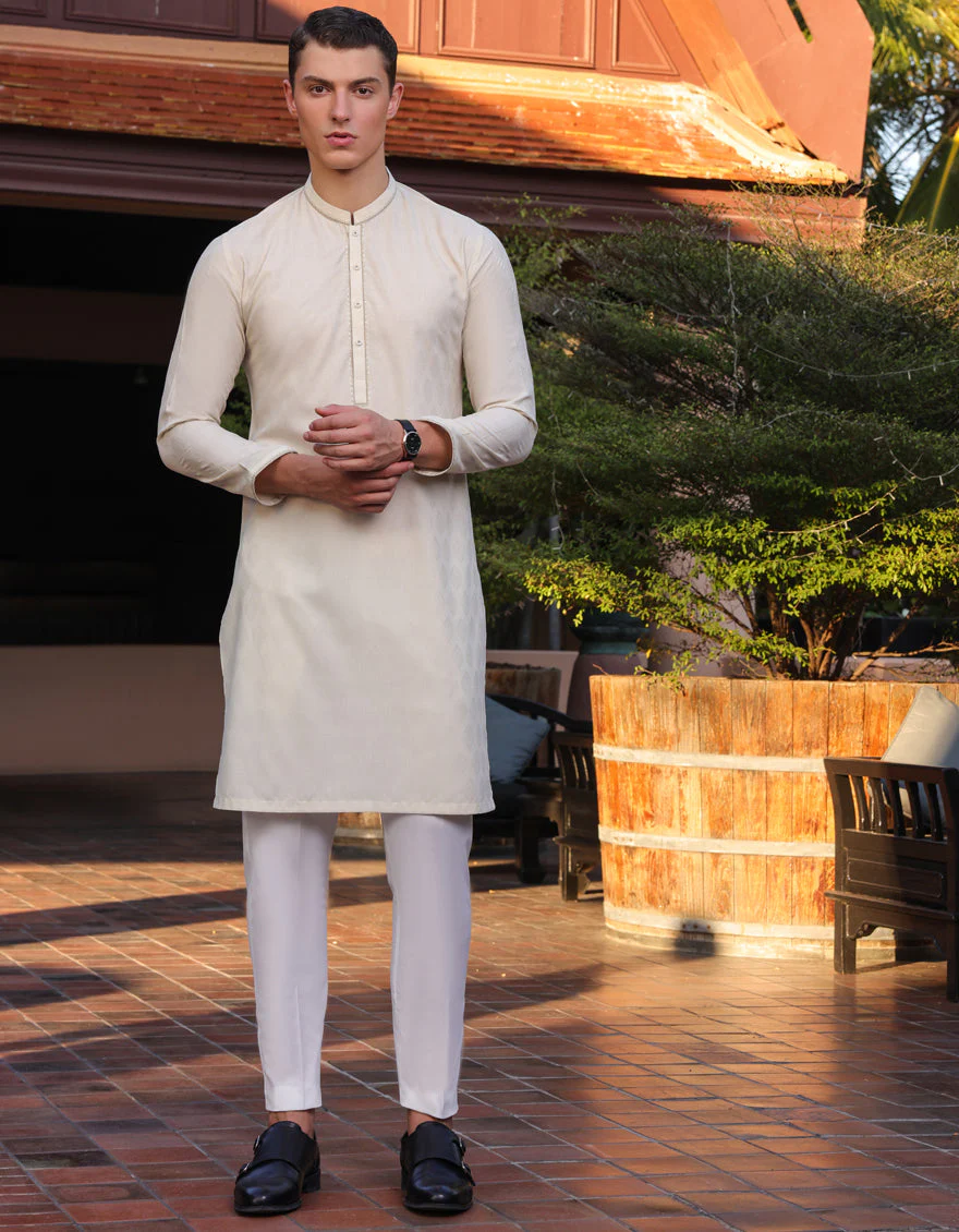 IVORY KURTA | JJK-US-24-34502