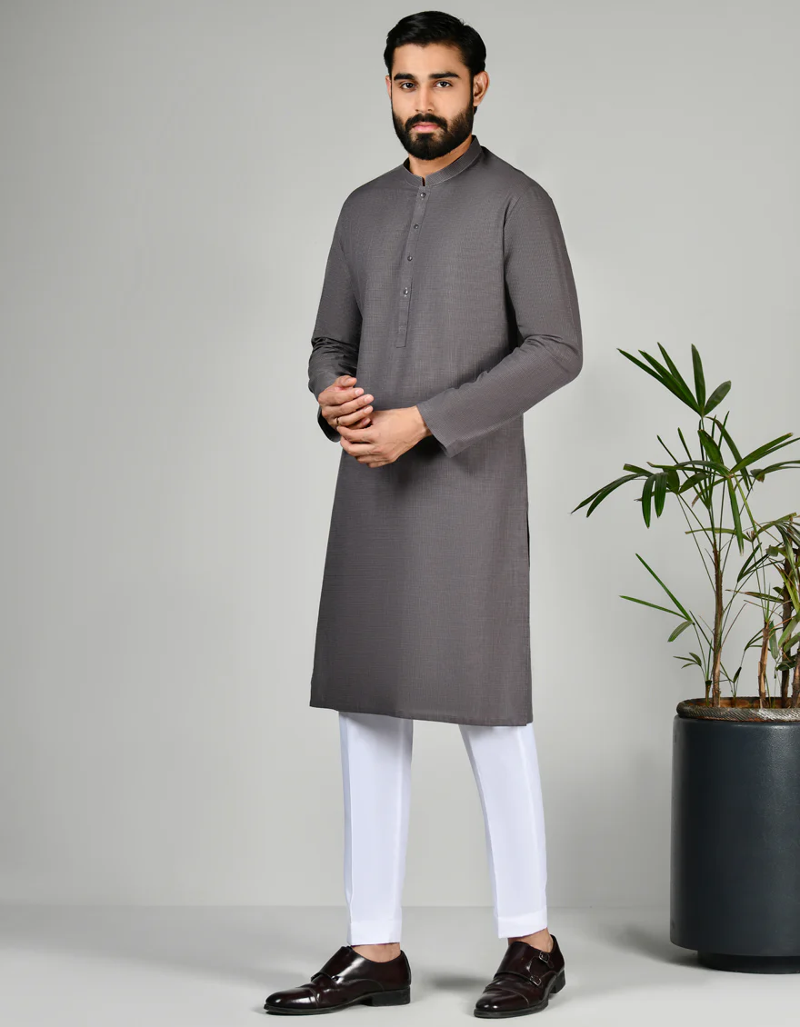 GREY KURTA | JJK-US-04-37803