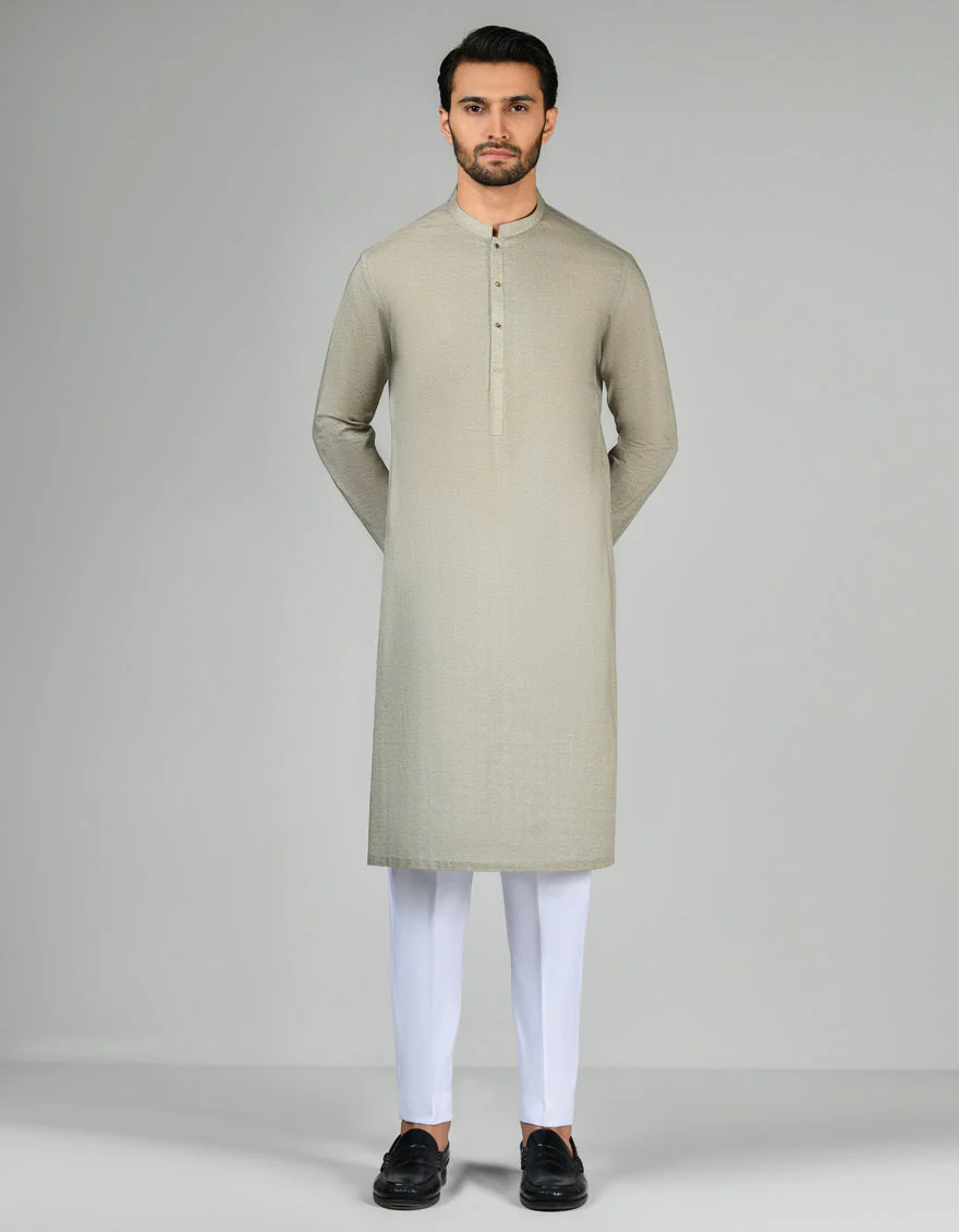 GREEN KURTA | JJK-US-24-37836