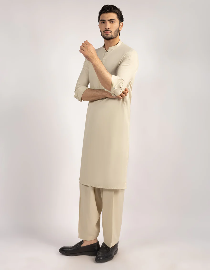 FAWN BLENDED KAMEEZ SHALWAR | JJKS-A-33579/S25/JJ10237-CL