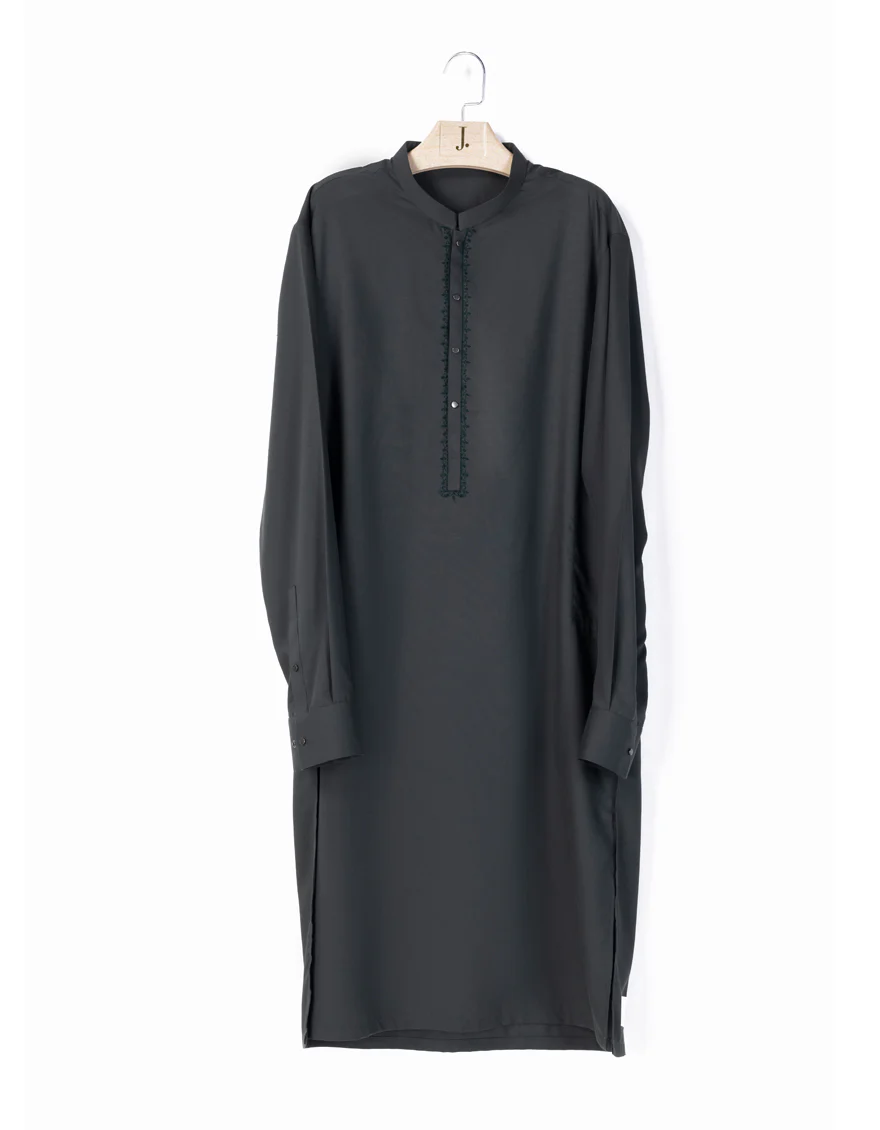 GREEN BLENDED KAMEEZ SHALWAR | JJKS-A-90466/S24/JJ9417-SF