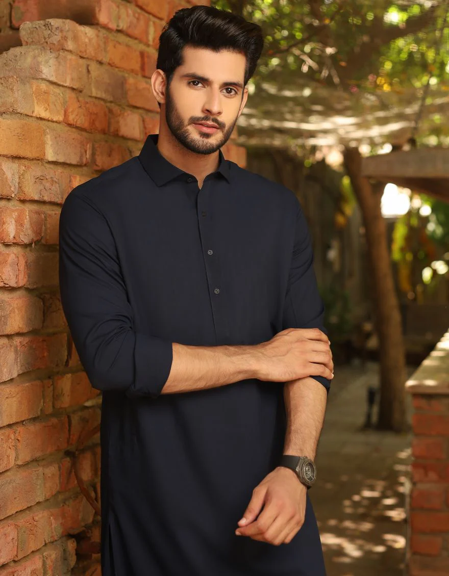 BLUE KAMEEZ SHALWAR | JJKS-A-US-30779-R11-AP/S21/JJ7226-PN - Image 2