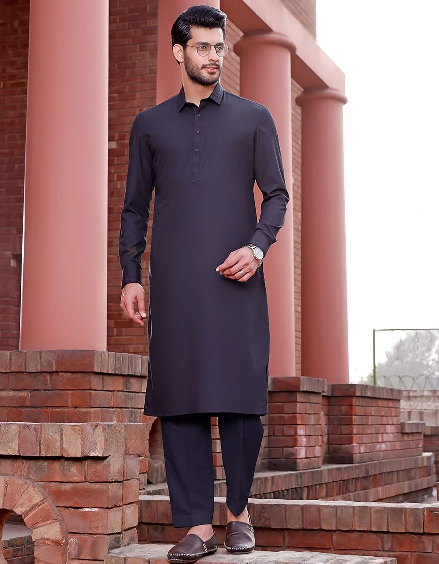 BLACK KAMEEZ SHALWAR | JJKS-A-US-33311/S21/JJ7356-CL