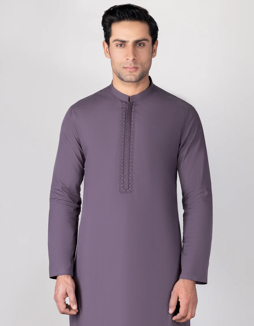 DEEP PURPLE BLENDED KAMEEZ SHALWAR | JJKS-A-US-34337/S23/JJ7638-SF