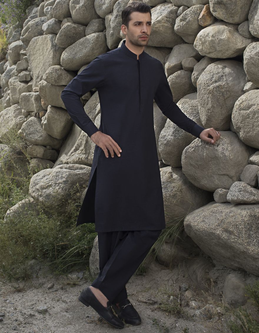 CHOC- BROWN KAMEEZ SHALWAR | JJKS-A-US-40136/W21/JJ7114-PN