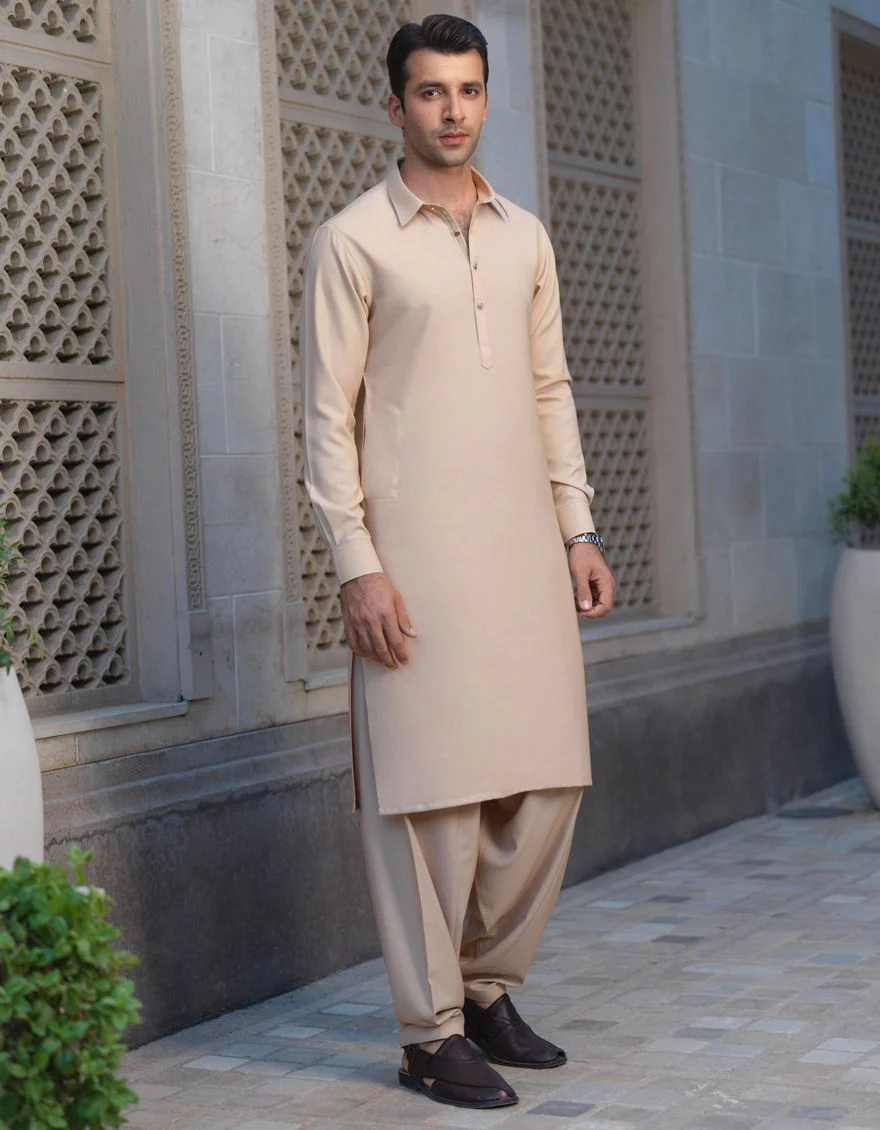 DEEP BROWN GN KAMEEZ SHALWAR | JJKS-A-US-42243/S21/JJ7480-CL