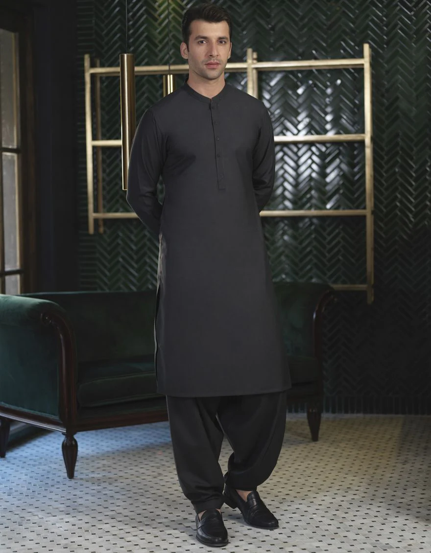PEACOCK GREEN KAMEEZ SHALWAR | JJKS-A-US-43017/S21/JJ7480-CL