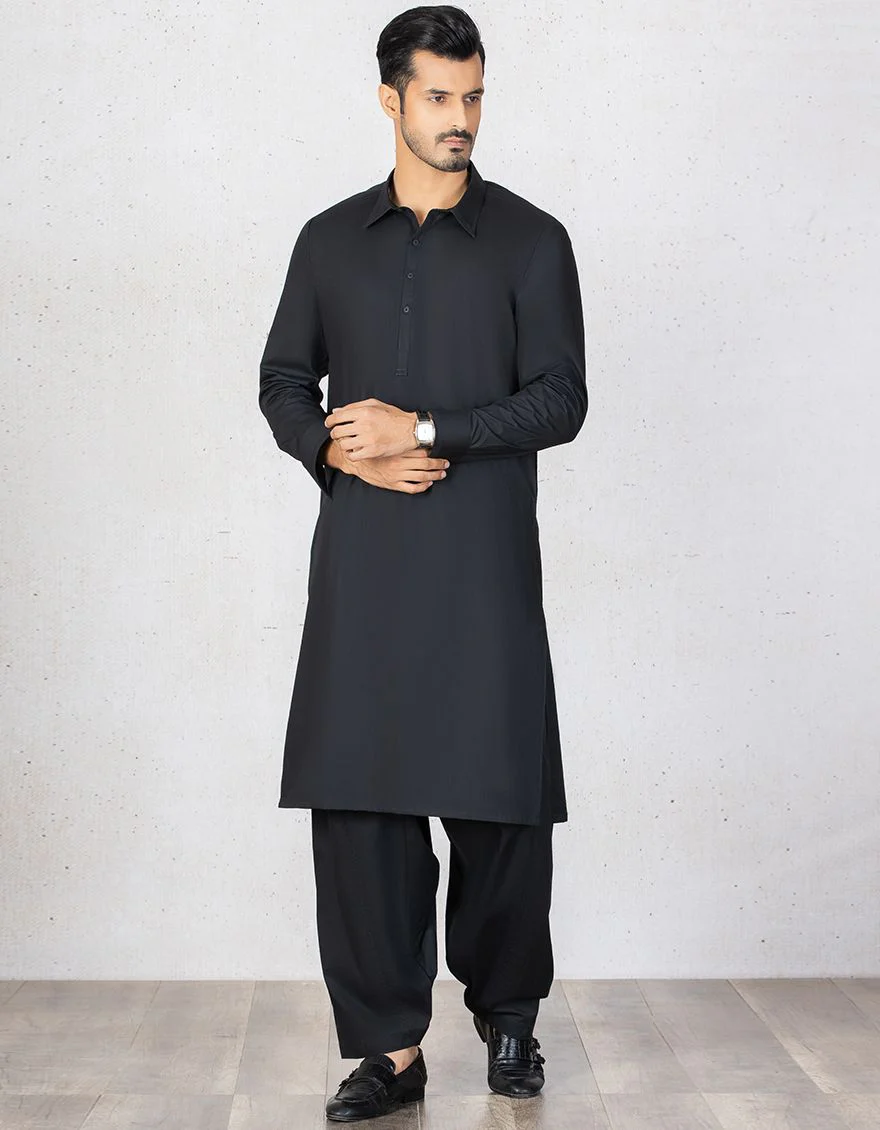 BLACK KAMEEZ SHALWAR | JJKS-A-US-43022/S21/JJ7291-CL