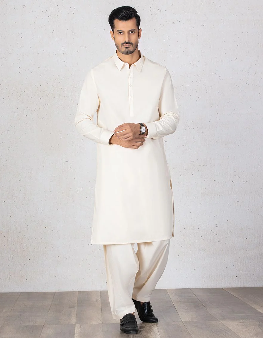 BEIGE KAMEEZ SHALWAR | JJKS-A-US-43030/S21/JJ7291-CL