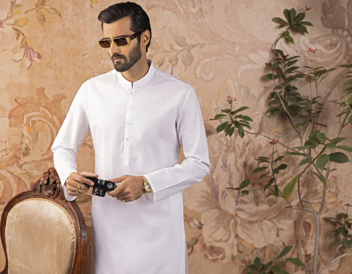 WHITE KAMEEZ SHALWAR | JJKS-S-US-30730-R10-AP/S22/JJ6922-PN - Image 4