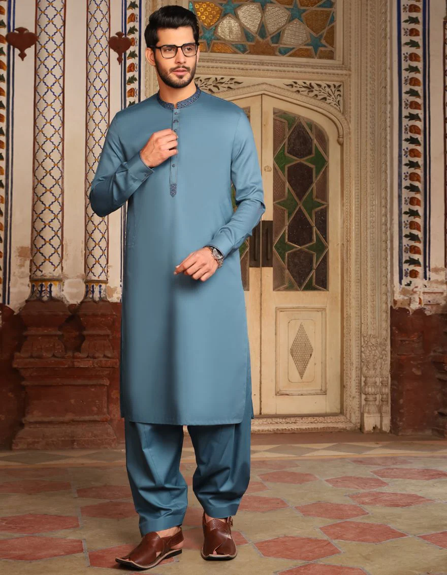 EMERALD GREEN KAMEEZ SHALWAR | JJKS-S-US-31126/S21/JJ6962
