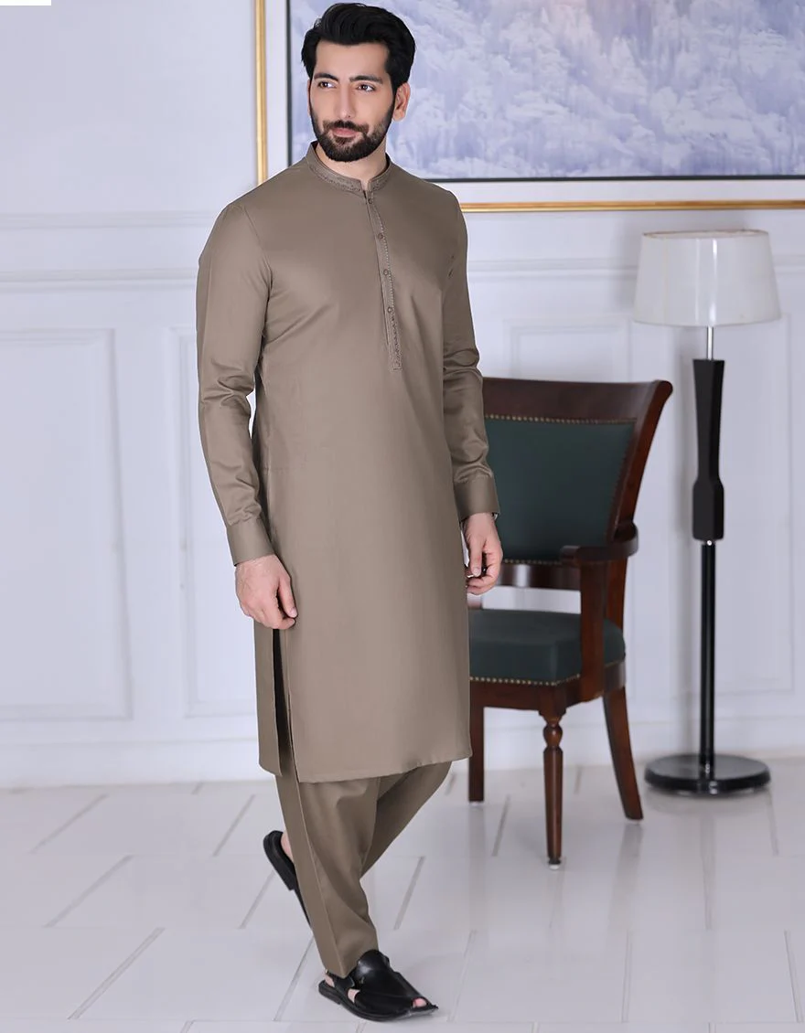 COFFEE BROWN KAMEEZ SHALWAR | JJKS-S-US-31164/S21/JJ7043