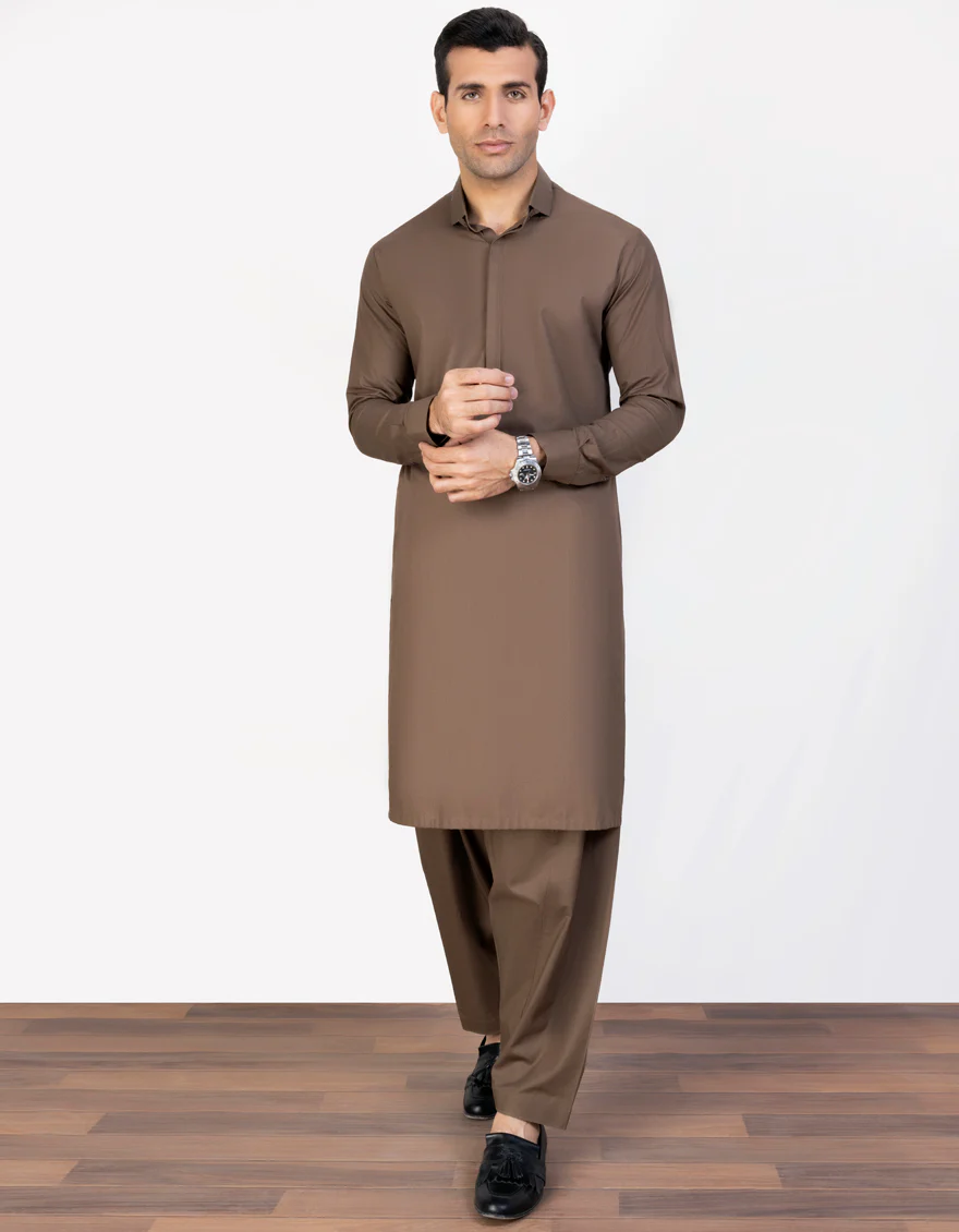 MEHNDI GREEN COTTON KAMEEZ SHALWAR | JJKS-S-US-32763/S23/JJ8764-CL