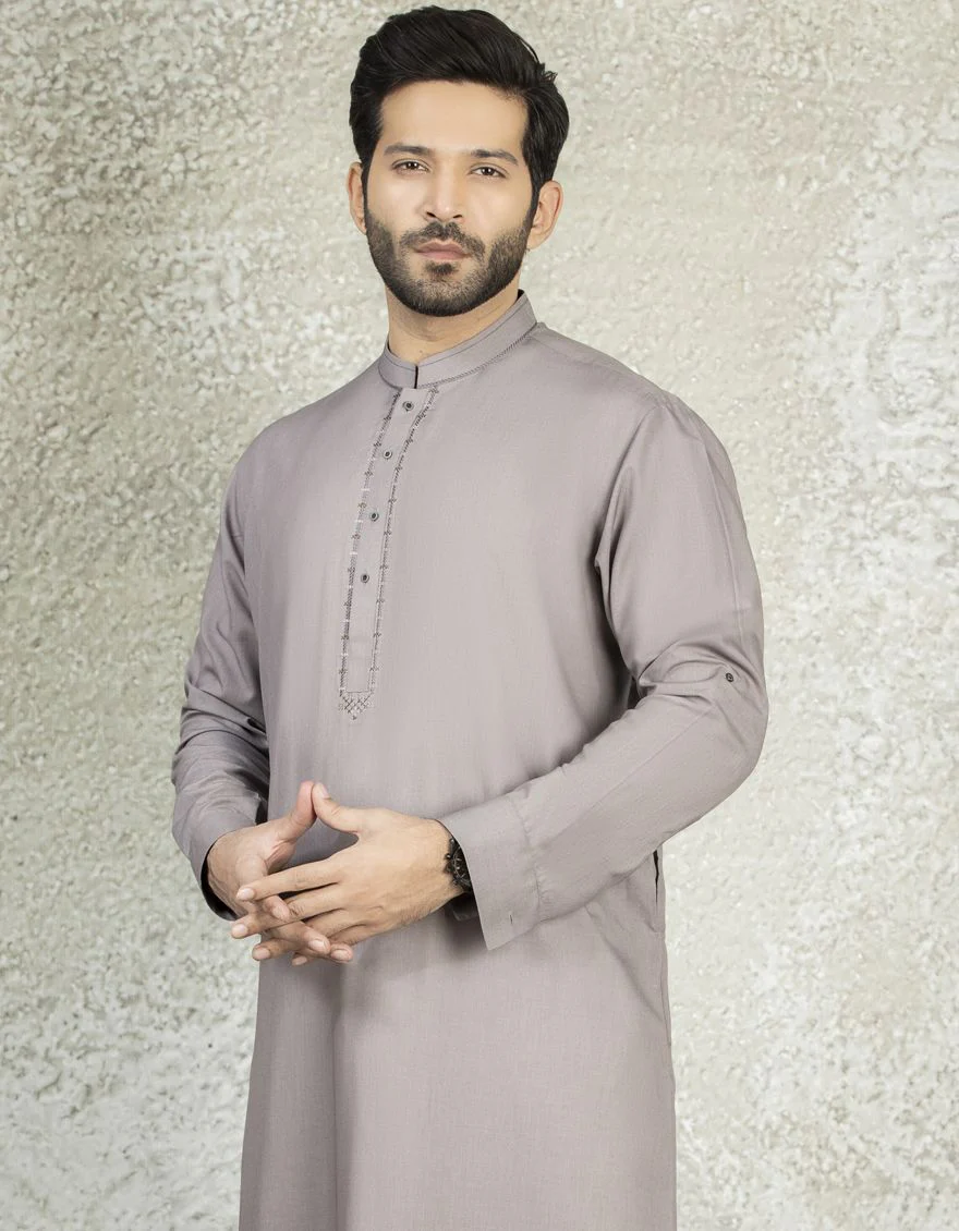 GREY KAMEEZ SHALWAR | JJKS-S-US-34137/S22/JJ7527-CL