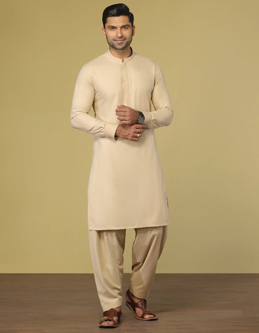 FAWN BLENDED KAMEEZ SHALWAR | JJKS-S-US-34197/S22/JJ8238-SF