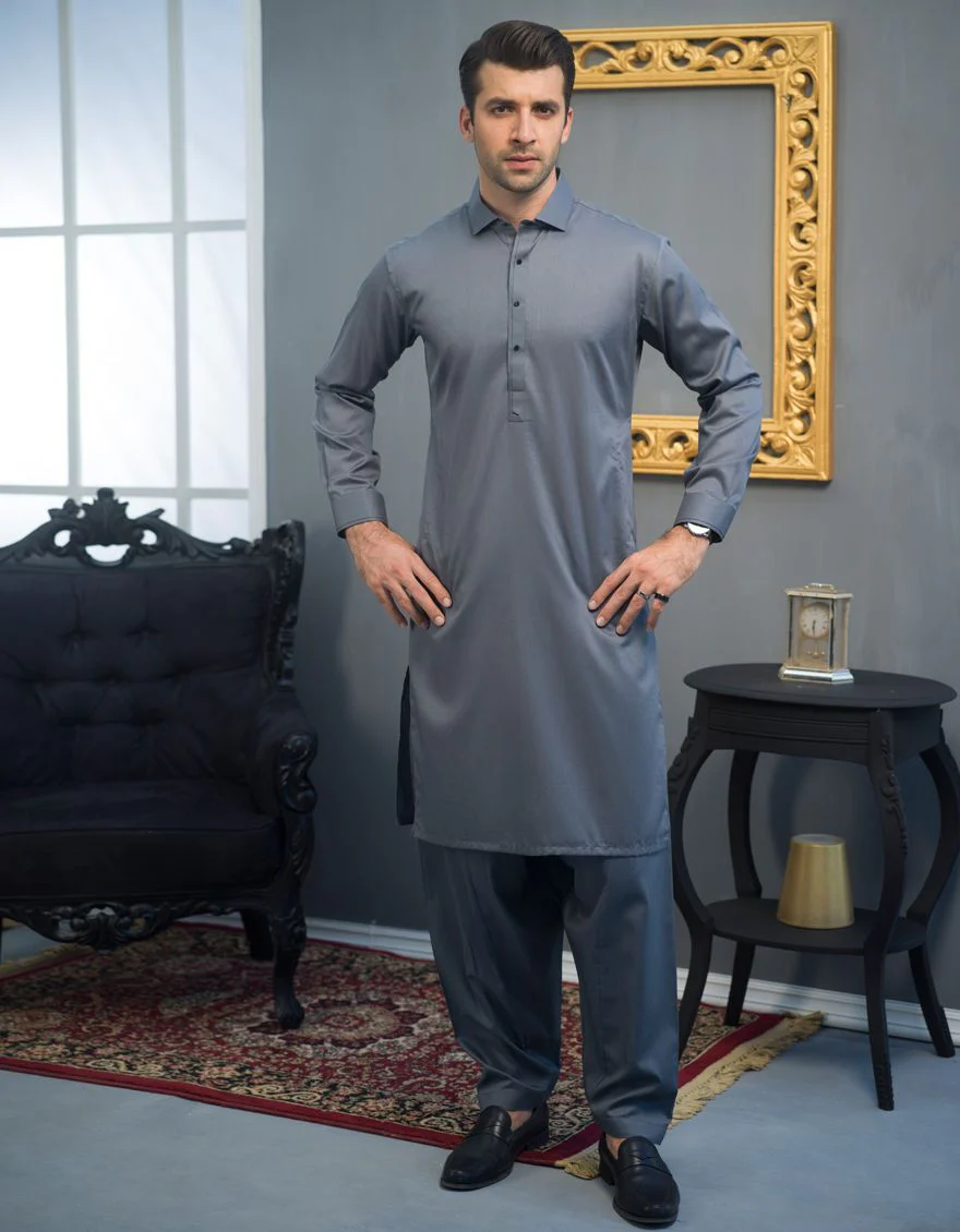 SLATE GREY KAMEEZ SHALWAR | JJKS-S-US-36804/S21/JJ6888-EX