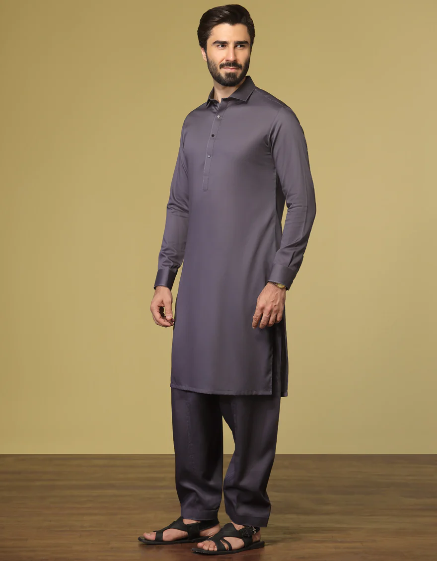 DULL PURPLE COTTON KAMEEZ SHALWAR | JJKS-S-US-36929/S22/JJ8170-PN