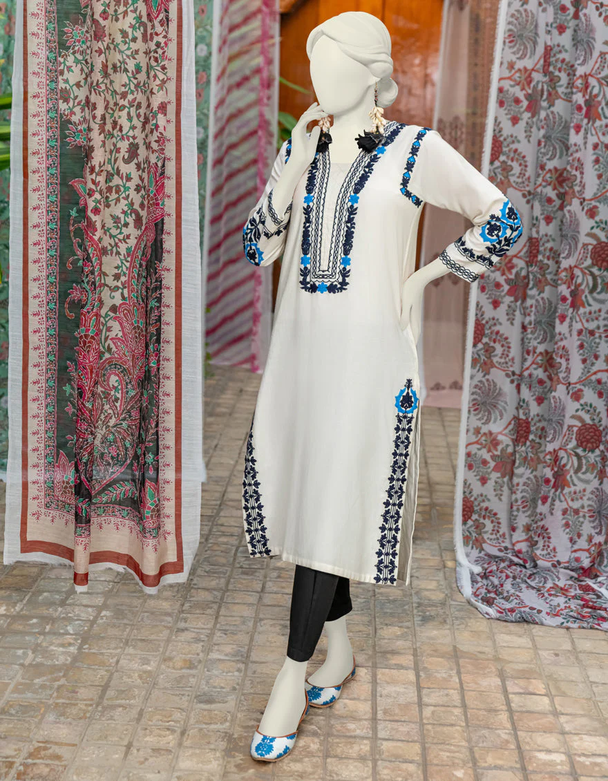 WHITE KURTI | JJLK-JSS-US-04-350