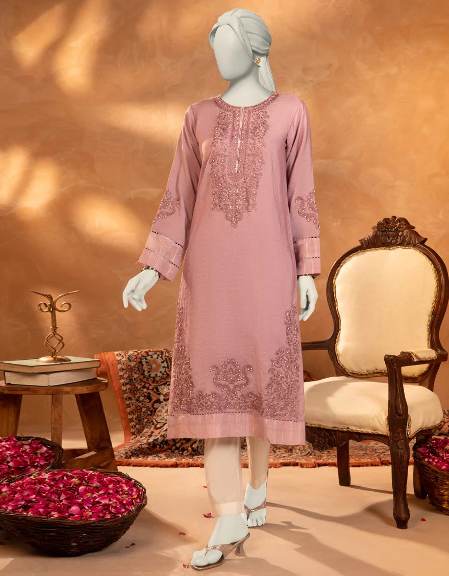 PURPLE PAPER COTTON KURTI | JJLK-S-JFS-25-209 FB/ELFESYA-9