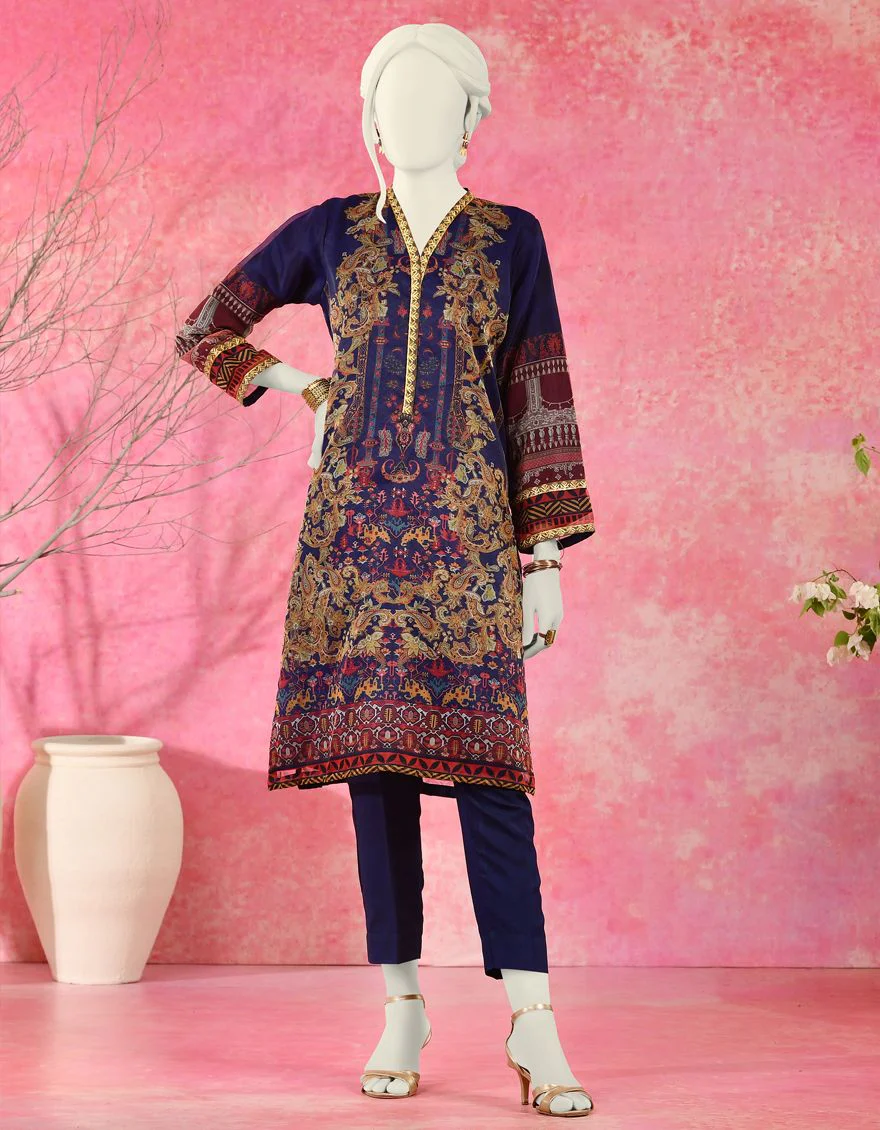 JJLK-S-JPWK-US-21-610 FB/Blue Qalamkari