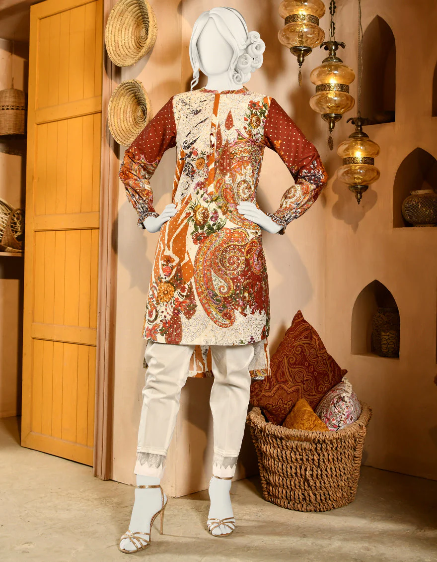 CHROME CAMBRIC KURTI | JJLK-S-JPWK-US-22-716 FB/PARSIAN DREAM