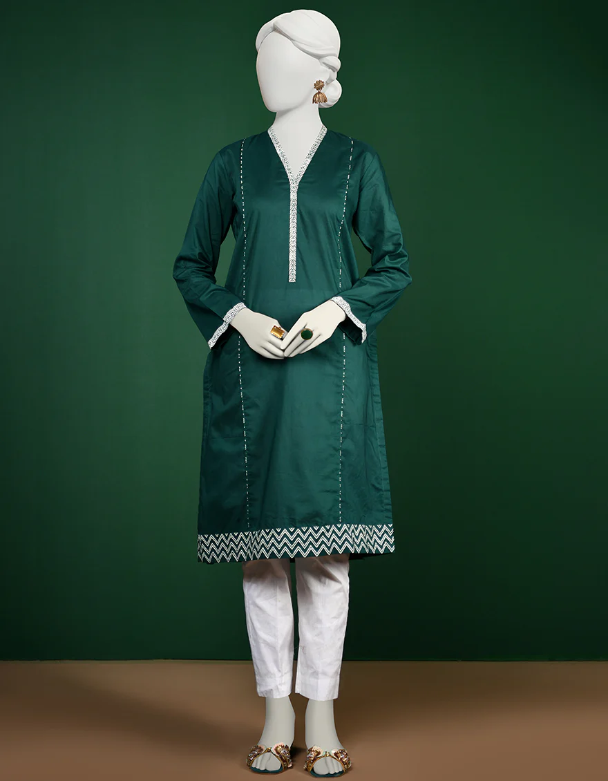 GREEN LAWN KURTI | JJLK-S-JPWK-US-23-967 FB/JQ-905