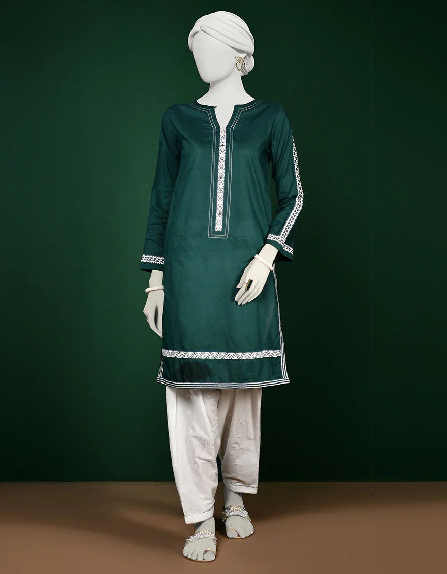 GREEN LAWN KURTI | JJLK-S-JPWK-US-23-968 FB/JA-920